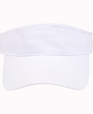 WORKWEAR, SAFETY & CORPORATE CLOTHING SPECIALISTS - Polo twill visor (Inc Logo)
