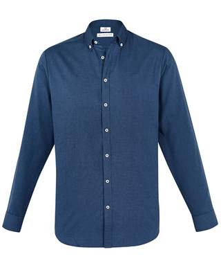 WORKWEAR, SAFETY & CORPORATE CLOTHING SPECIALISTS - Mens Memphis Shirt (Includes LHC Emb - Nicholson Construction Logo)