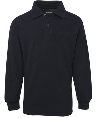 WORKWEAR, SAFETY & CORPORATE CLOTHING SPECIALISTS - JB's KIDS L/S 210 POLO (Inc Logo)