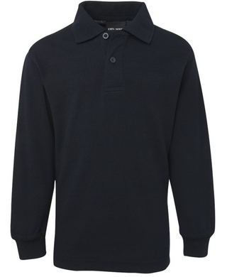 WORKWEAR, SAFETY & CORPORATE CLOTHING SPECIALISTS - JB's KIDS L/S 210 POLO (Inc Logo)