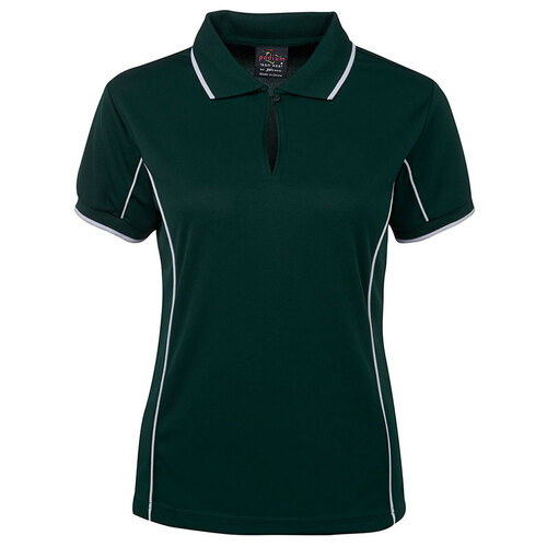 WORKWEAR, SAFETY & CORPORATE CLOTHING SPECIALISTS - VCU Ladies Short Sleeve Polo - DEGREE - VU Embroidery - Epaulettes & Back Print
