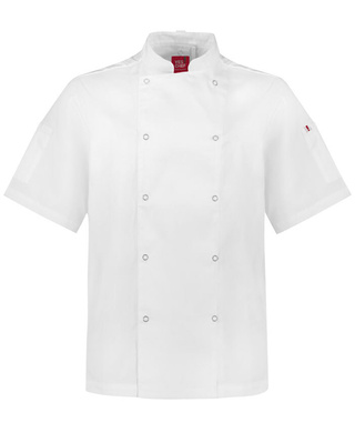 WORKWEAR, SAFETY & CORPORATE CLOTHING SPECIALISTS - Zest Mens S/S Chef Jacket