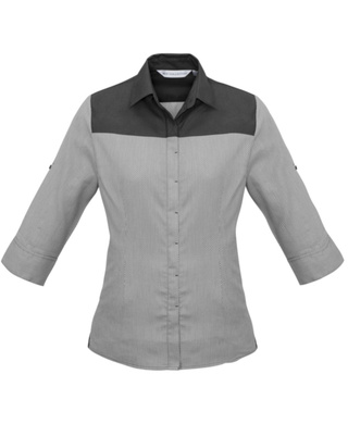 WORKWEAR, SAFETY & CORPORATE CLOTHING SPECIALISTS - Ladies Havana 3/4 Sleeve Shirt