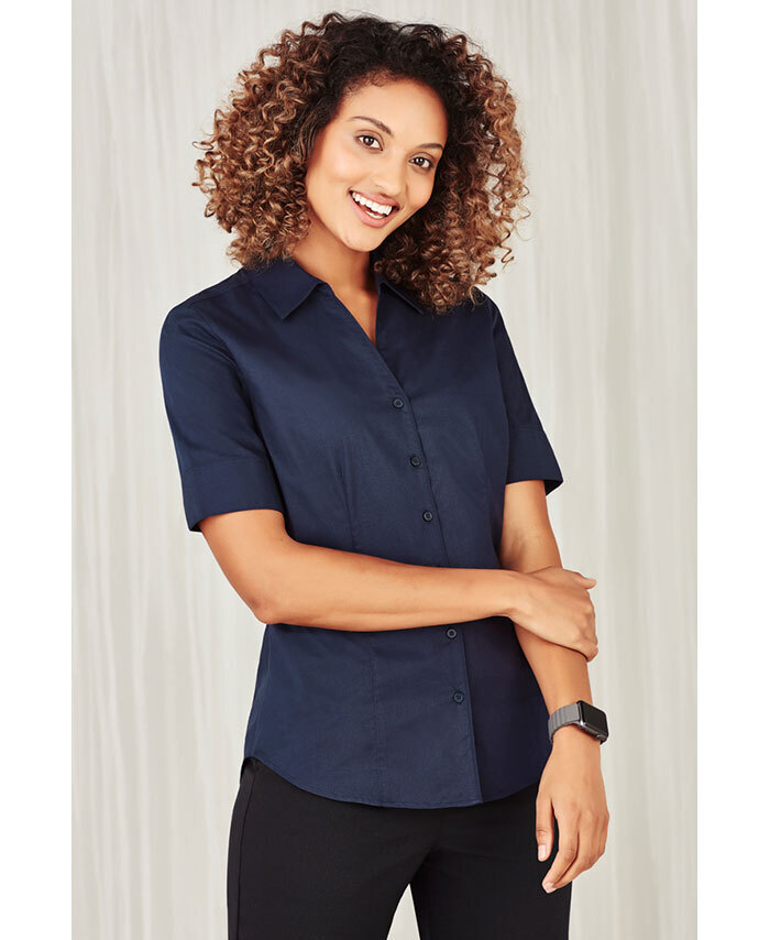 WORKWEAR, SAFETY & CORPORATE CLOTHING SPECIALISTS - Monaco Ladies Short Sleeve Shirt