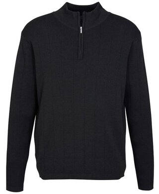 WORKWEAR, SAFETY & CORPORATE CLOTHING SPECIALISTS - Mens Needle Out 1/2 Zip Pullov