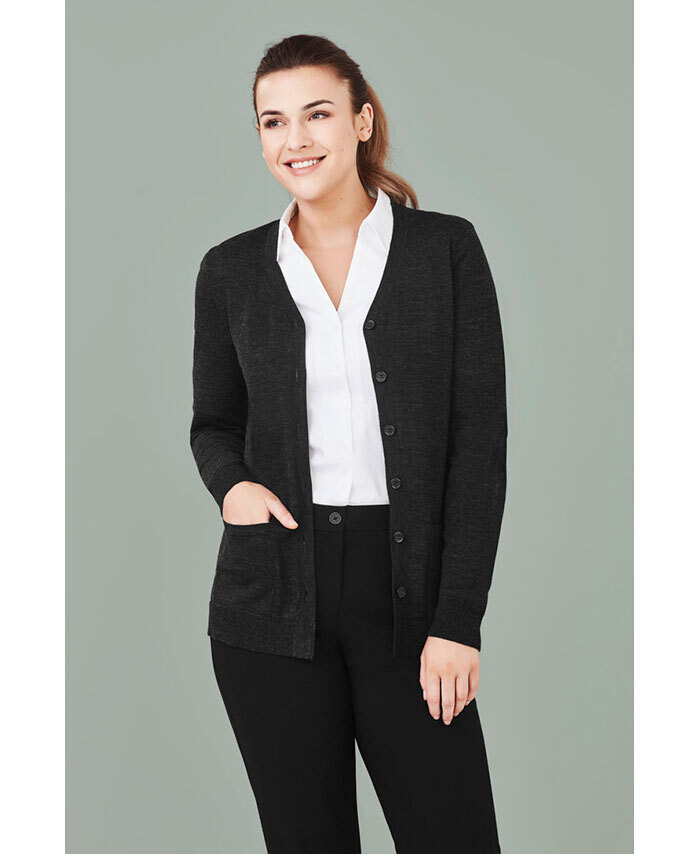 WORKWEAR, SAFETY & CORPORATE CLOTHING SPECIALISTS - Womens Button Front Cardigan