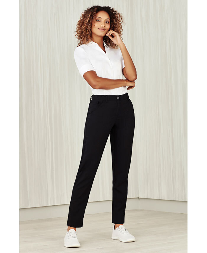 WORKWEAR, SAFETY & CORPORATE CLOTHING SPECIALISTS - Womens Comfort Waist Slim Leg pant