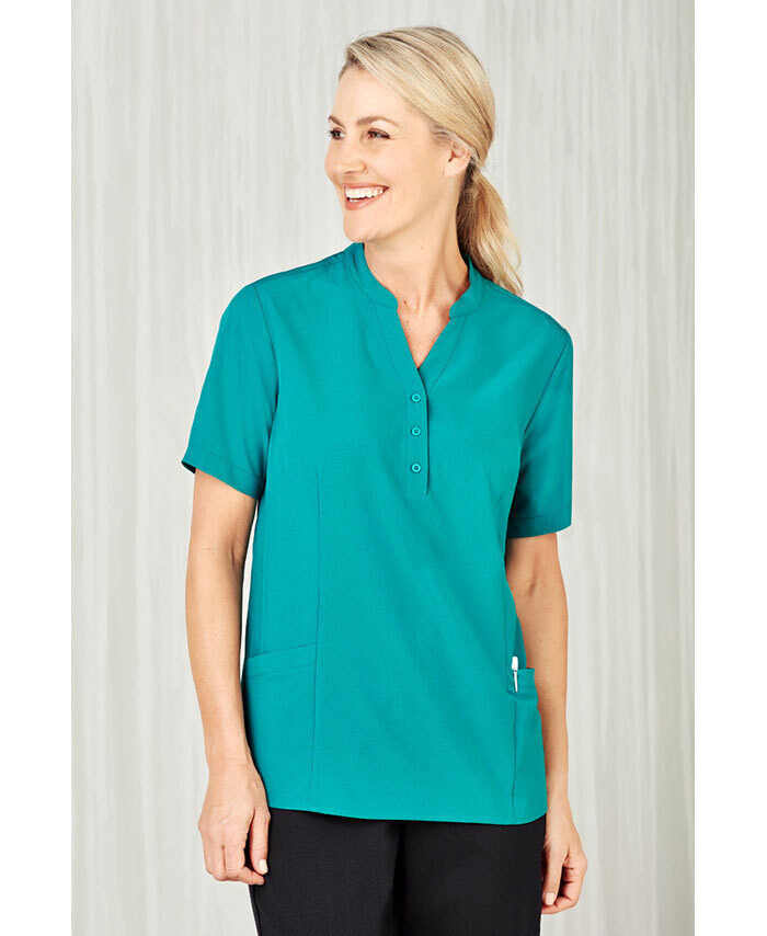 WORKWEAR, SAFETY & CORPORATE CLOTHING SPECIALISTS - Florence Womens Plain S/S Tunic 