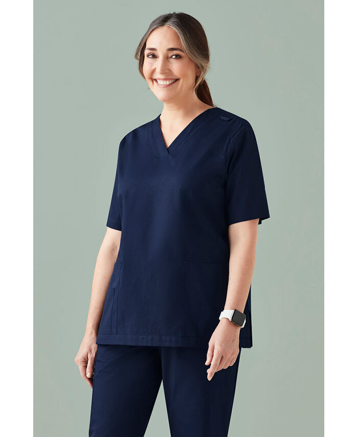 WORKWEAR, SAFETY & CORPORATE CLOTHING SPECIALISTS - Tokyo Womens V-Neck Scrub Top 