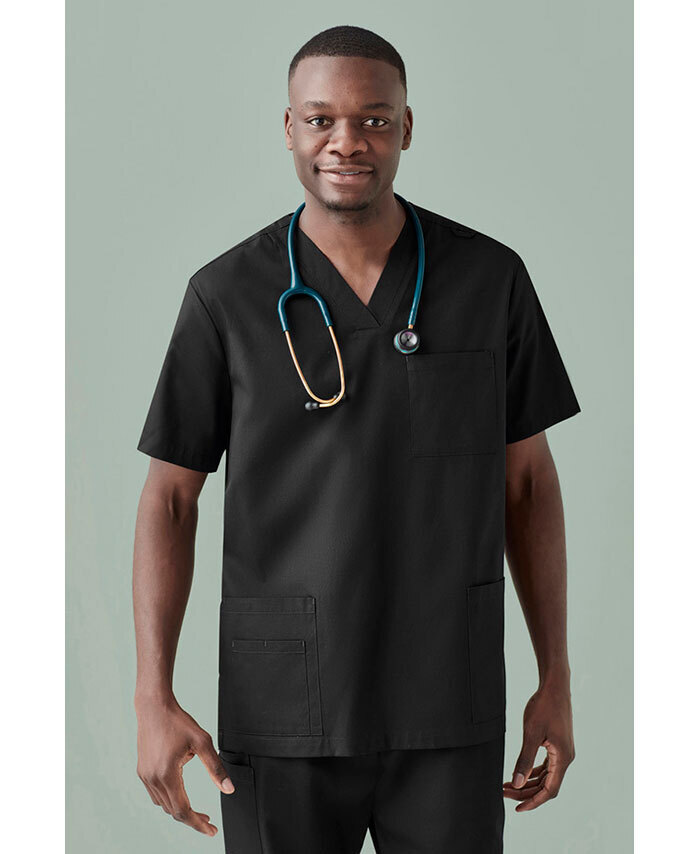 WORKWEAR, SAFETY & CORPORATE CLOTHING SPECIALISTS - Tokyo Mens V-Neck Scrub Top 