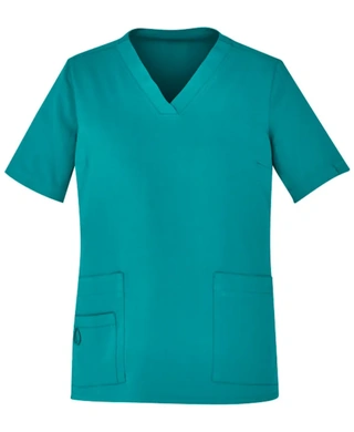 WORKWEAR, SAFETY & CORPORATE CLOTHING SPECIALISTS - Avery Womens V-Neck Scrub Top