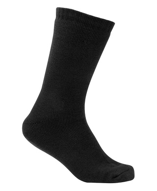 WORKWEAR, SAFETY & CORPORATE CLOTHING SPECIALISTS - SOCKS BAMBOO BLACK MENS  / WOMENS (MOQ 5)