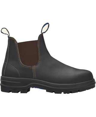 WORKWEAR, SAFETY & CORPORATE CLOTHING SPECIALISTS - 140 - XFOOT TPU RANGE - Brown water resistant elastic side boot