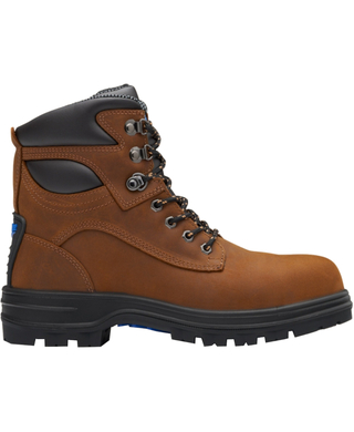 WORKWEAR, SAFETY & CORPORATE CLOTHING SPECIALISTS - 143 - XFOOT TPU RANGE - Crazy Horse water resistant 150mm lace up boot