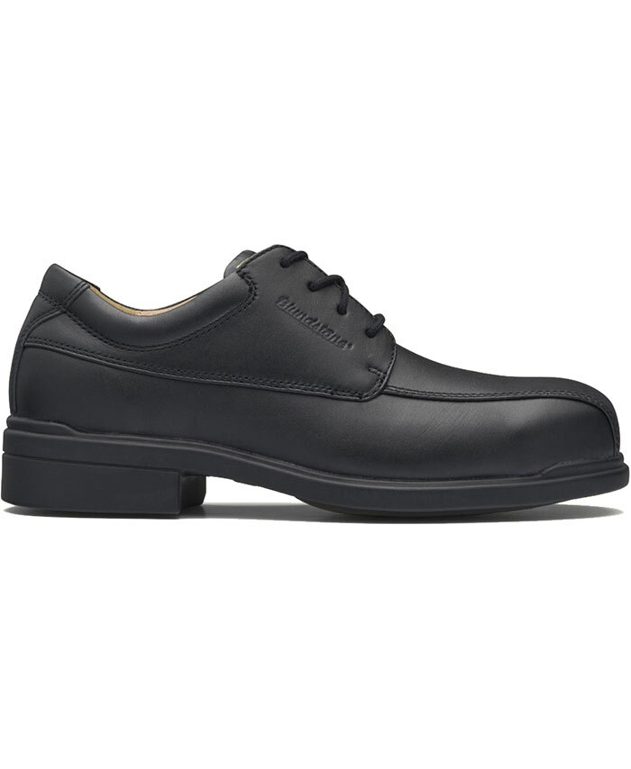 WORKWEAR, SAFETY & CORPORATE CLOTHING SPECIALISTS - 780 - EXECUTIVE RANGE - Classic black leather lace up, dress safety shoe
