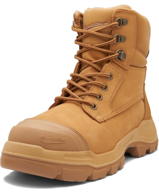 WORKWEAR, SAFETY & CORPORATE CLOTHING SPECIALISTS - RotoFlex Wheat water-resistant nubuck 150mm zip sided safety boot