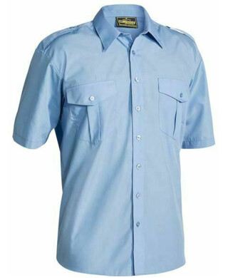 WORKWEAR, SAFETY & CORPORATE CLOTHING SPECIALISTS - EPAULETTE SHIRT - SHORT SLEEVE