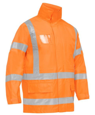 WORKWEAR, SAFETY & CORPORATE CLOTHING SPECIALISTS - X Taped 4 In 1 Rain Jacket 