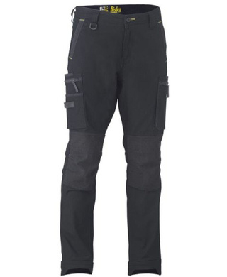 WORKWEAR, SAFETY & CORPORATE CLOTHING SPECIALISTS - FLEX & MOVE STRETCH UTILITY ZIP CARGO PANT
