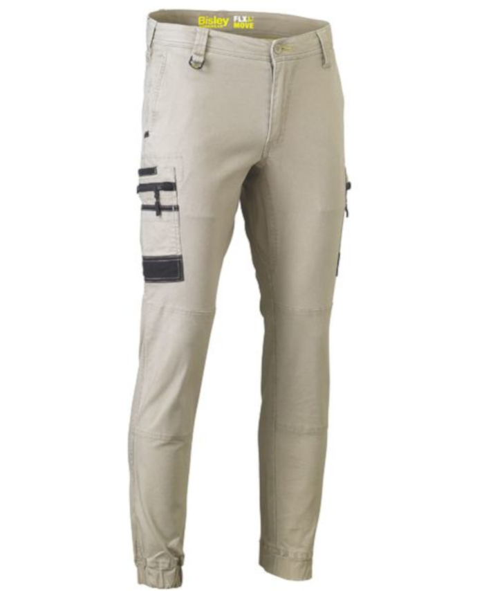 WORKWEAR, SAFETY & CORPORATE CLOTHING SPECIALISTS - FLEX AND MOVE  STRETCH CARGO CUFFED PANTS