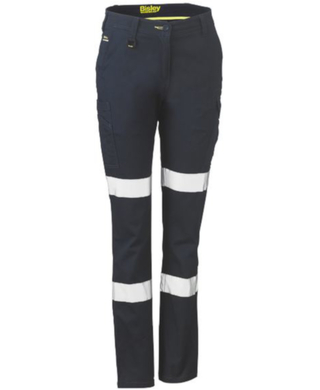 WORKWEAR, SAFETY & CORPORATE CLOTHING SPECIALISTS - WOMENS TAPED COTTON CARGO PANTS