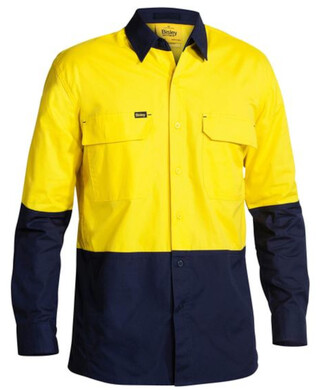 WORKWEAR, SAFETY & CORPORATE CLOTHING SPECIALISTS - X Airflow™ Ripstop Hi Vis Shirt - Long Sleeve