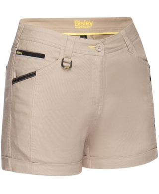 WORKWEAR, SAFETY & CORPORATE CLOTHING SPECIALISTS - WOMENS FLEX & MOVE SHORT SHORT