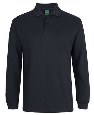 WORKWEAR, SAFETY & CORPORATE CLOTHING SPECIALISTS - C of C L/S 320G POPCORN COTTON POLO