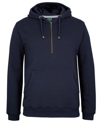 WORKWEAR, SAFETY & CORPORATE CLOTHING SPECIALISTS - C OF C 1/2 BRASS ZIP HOODIE