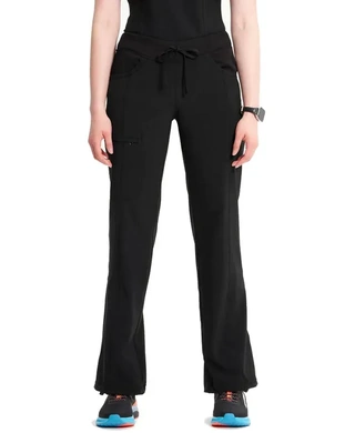 WORKWEAR, SAFETY & CORPORATE CLOTHING SPECIALISTS - Infinity - Rib-Knit Drawstring Waist Scrub Pant