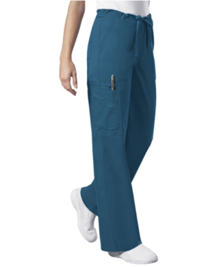 WORKWEAR, SAFETY & CORPORATE CLOTHING SPECIALISTS - Poly Cotton Stretch Unisex Drawstring Cargo Pants
