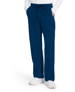 WORKWEAR, SAFETY & CORPORATE CLOTHING SPECIALISTS - Men's Mid Rise Zip Fly Straight Leg Scrub Pant