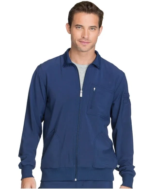 WORKWEAR, SAFETY & CORPORATE CLOTHING SPECIALISTS - Men's Warm Up Scrubs Jacket Zip Front 