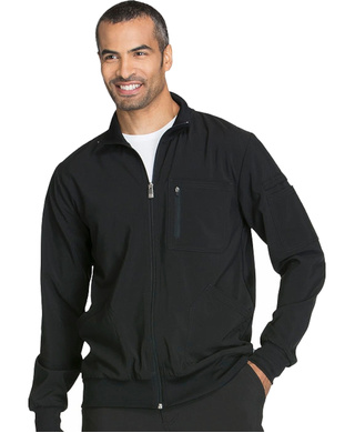WORKWEAR, SAFETY & CORPORATE CLOTHING SPECIALISTS - Men's Warm Up Scrubs Jacket Zip Front 