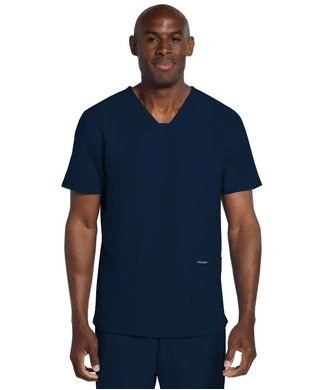 WORKWEAR, SAFETY & CORPORATE CLOTHING SPECIALISTS - Men's Elevation 2-Pocket Scrub Top
