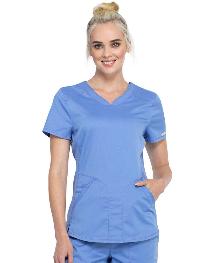 WORKWEAR, SAFETY & CORPORATE CLOTHING SPECIALISTS - Revolution - Ladies V-neck Top
