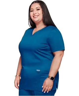 WORKWEAR, SAFETY & CORPORATE CLOTHING SPECIALISTS - Revolution - Ladies V-Neck Scrub Top
