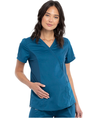 WORKWEAR, SAFETY & CORPORATE CLOTHING SPECIALISTS - Maternity - Mock Wrap Top