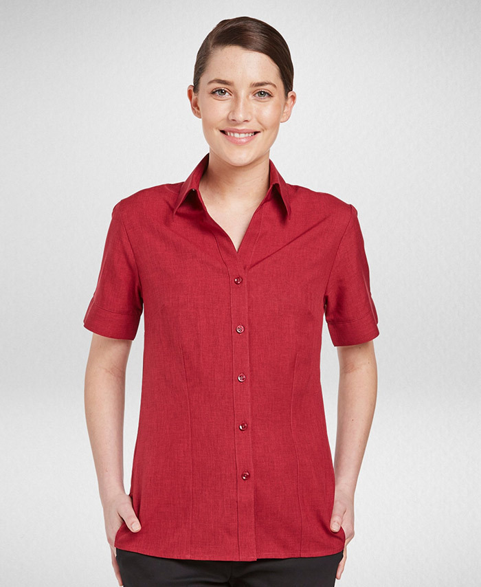 WORKWEAR, SAFETY & CORPORATE CLOTHING SPECIALISTS - Climate Smart - Easy Fit Short Sleeve Blouse