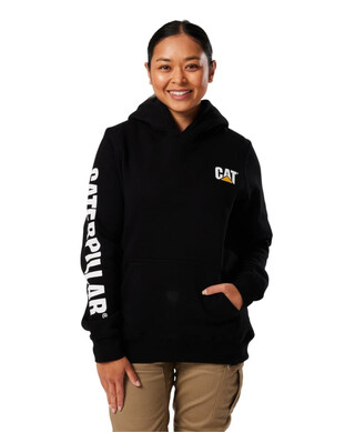 WORKWEAR, SAFETY & CORPORATE CLOTHING SPECIALISTS - WOMEN'S TRADEMARK BANNER PULLOVER HOODIE