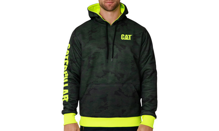 WORKWEAR, SAFETY & CORPORATE CLOTHING SPECIALISTS - Hi Vis Hooded Sweat Shirt