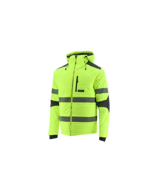 WORKWEAR, SAFETY & CORPORATE CLOTHING SPECIALISTS - HI VIS TRITON TAPED INS JACKET