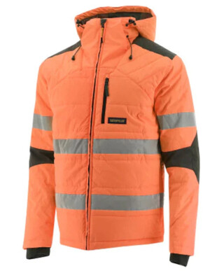 WORKWEAR, SAFETY & CORPORATE CLOTHING SPECIALISTS - HI VIS TRITON TAPED INS JACKET
