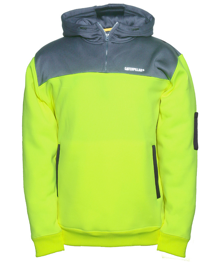 WORKWEAR, SAFETY & CORPORATE CLOTHING SPECIALISTS - Hi Vis Hooded Sweat Shirt