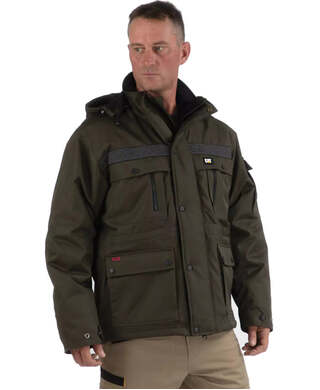 WORKWEAR, SAFETY & CORPORATE CLOTHING SPECIALISTS - HEAVY INSULATED PARKA