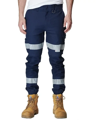 WORKWEAR, SAFETY & CORPORATE CLOTHING SPECIALISTS - MENS/WOMENS REFLECTIVE CUFFED PANT
