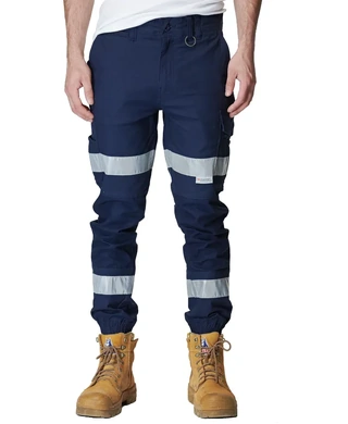 WORKWEAR, SAFETY & CORPORATE CLOTHING SPECIALISTS - MENS/WOMENS REFLECTIVE CUFFED PANT