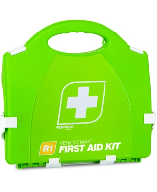 WORKWEAR, SAFETY & CORPORATE CLOTHING SPECIALISTS - First Aid Kit, R1, Vehicle Max, Plastic Portable