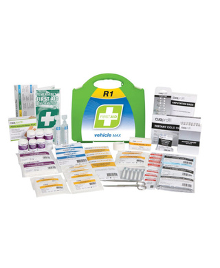 WORKWEAR, SAFETY & CORPORATE CLOTHING SPECIALISTS - First Aid Kit, R1, Vehicle Max, Plastic Portable