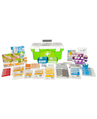 WORKWEAR, SAFETY & CORPORATE CLOTHING SPECIALISTS - First Aid Kit R2 Constructa Max Kit 1 Tray Plastic Portable